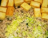 生姜入り和風！厚揚げとキャベツの煮物☆作り方4写真