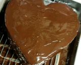 牛乳パックでハート型♡チョコムースケーキ作り方20写真
