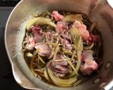 ごぼう入りで食べごたえのある牛丼作り方3写真