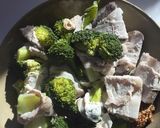蒸すだけ*豚肉野菜蒸しの酢醤油作り方5写真