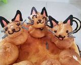 ☆プチシューで猫☆作り方8写真