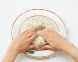 ローストビーフのクリスマスリース作り方8写真