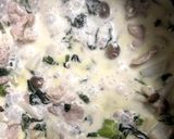 カブとほうれん草と豚肉のクリーム煮作り方6写真