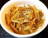 簡単☆じゃがいも1個のきんぴら作り方4写真