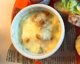 ココット皿で簡単・時短ミニチキングラタン作り方3写真