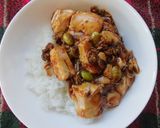 クックドゥで一人分の麻婆豆腐丼♪作り方4写真