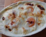 オーブントースターでえびマカロニグラタン作り方3写真
