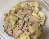 レンジで簡単、りんごのコンポート作り方1写真