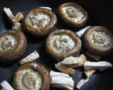 椎茸のケチャチー焼き。作り方3写真