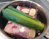 茹で塩豚の油淋鶏風作り方4写真