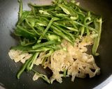 湯葉とピーマンの餡かけ焼きそば作り方9写真
