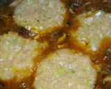 鶏挽き肉で❀和風おろしの煮込みハンバーグ作り方9写真