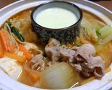 まったり旨い☆チーズフォンデュ豚キムチ鍋作り方4写真