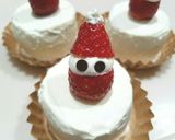 クリスマス❤いちごサンタのカップケーキ♪作り方10写真
