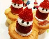 いちごサンタのビスケットケーキ❤️作り方15写真