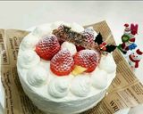 いちごサンタのビスケットケーキ❤️作り方18写真