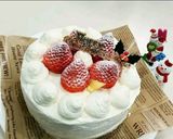 いちごサンタのビスケットケーキ❤️作り方18写真