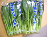 小松菜の辛み塩炒め作り方1写真