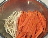 ［人参ゴボウ キンピラ ＊基本配合］作り方1写真
