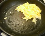 簡単5分丼！ふわとろ☆ふわたまエノキ丼作り方3写真
