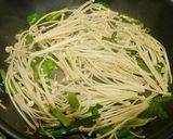 簡単5分丼！ふわとろ☆ふわたまエノキ丼作り方4写真
