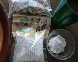 純和風、本葛で作るクルミ豆腐のツリー作り方1写真