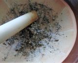 純和風、本葛で作るクルミ豆腐のツリー作り方2写真