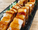 自信作♡ソースが美味しい トロ〜り蒸し豚作り方8写真