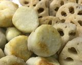 れんこんと里芋のピリ辛炒め作り方3写真