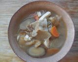 根菜たっぷり♡お豆腐入り豚汁♪作り方5写真