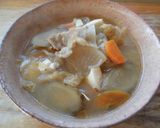 根菜たっぷり♡お豆腐入り豚汁♪作り方6写真