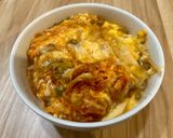 節約中のダイエットに！なっ玉キムチ丼作り方7写真