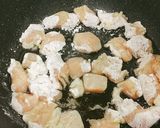 シュクメルリ風チキンと白菜のミルク煮作り方11写真