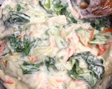 シュクメルリ風チキンと白菜のミルク煮作り方22写真