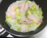 20分でできる白菜のミルク煮作り方3写真