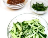 簡単！サッパリ梅ダレと大根おろしの鶏肉焼作り方3写真
