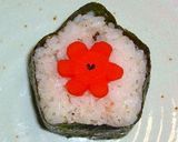✿桜咲く✿　合格（五画）おにぎり作り方6写真