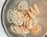 蓮根の明太マヨ和え作り方1写真