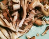 鶏胸肉・舞茸・さつまいもの混ぜご飯作り方1写真