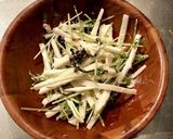 超簡単!大根と豆苗のサラダ作り方3写真