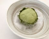ザクザク抹茶メロンパンのちぎりパン作り方7写真