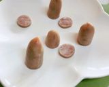 *ウインナーでモグラ叩き*作り方4写真