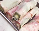 大葉がアクセントのネギ豚パリパリ春巻き作り方4写真