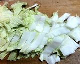 白菜と卵の中華スープ♡作り方3写真