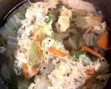 白菜と卵の中華スープ♡作り方7写真