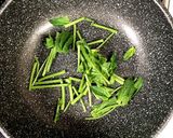フライパンで簡単5分☆ほうれん草胡麻和え作り方2写真