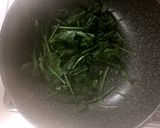 フライパンで簡単5分☆ほうれん草胡麻和え作り方4写真