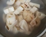 紹興酒香る！レンコンと鶏肉中華風作り方2写真