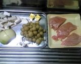 鶏肉ときのこのチーズ焼き作り方1写真