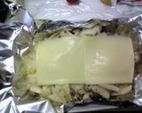 鶏肉ときのこのチーズ焼き作り方4写真